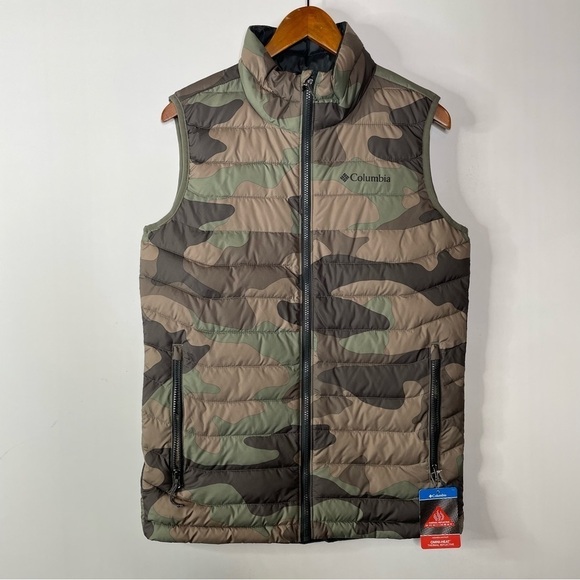 Columbia Mens Powder Lite Vest Camo NWT Size Small - Picture 6 of 9